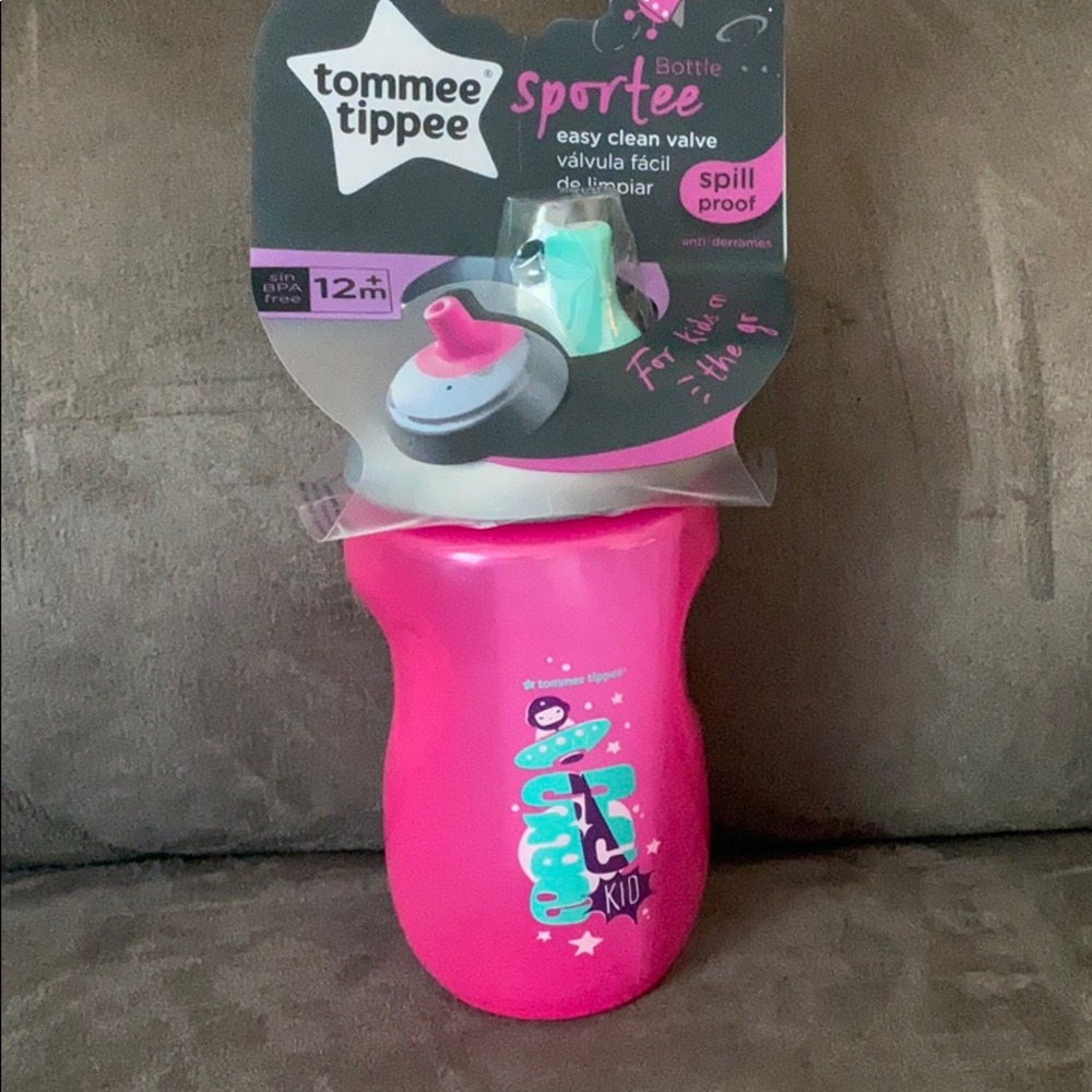 Tommee Tippee Sportee Bottle - 12+ Months - Girl